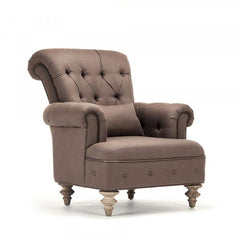 Zentique Yves Tufted Arm Chair (CF007 E272 A008)