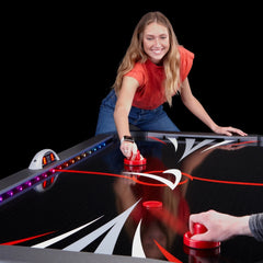 Fat Cat Volt 7' LED Illuminated Air Hockey Table (64-3014)