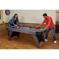 Fat Cat Volt 7' LED Illuminated Air Hockey Table (64-3014)