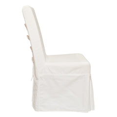 Padma's Plantation Pacific Beach Dining Chair - Sunbleached White (PCB12-SBW)