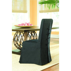 Padma's Plantation Pacific Beach Dining Chair - Black (PCB12-BLK)