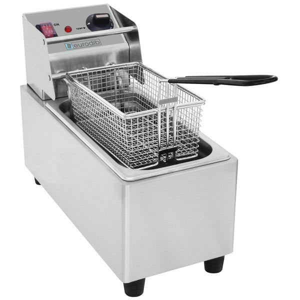 Eurodib 3L, 120V Countertop Fryer with Full Size Basket included (SFE01820 120)