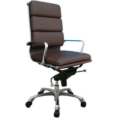 J&M Plush High Back Office Chair