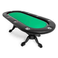 BBO Elite 94" Sunken Playing Surface Poker Table Black (2BBO-ELT)