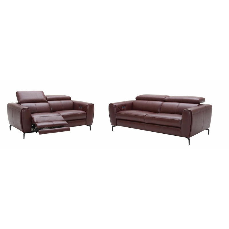 J&M Lorenzo Merlot Loveseat (18822-L)