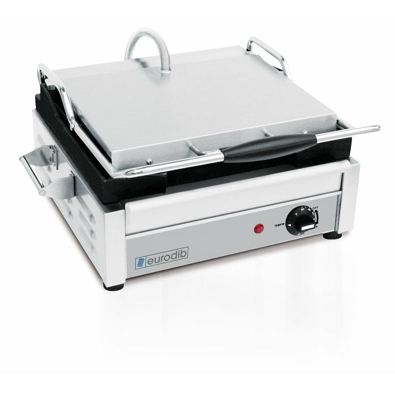 Eurodib Medium 120V All Flat Panini Grill (SFE02340 120)